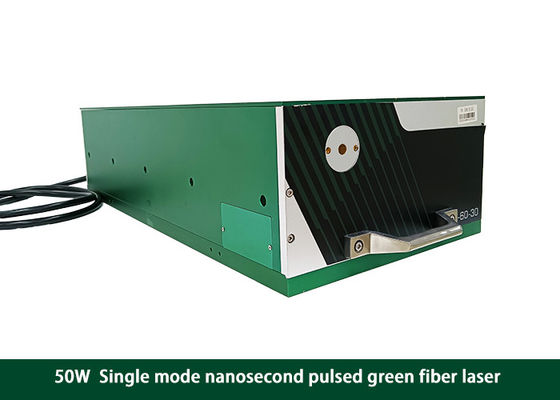 Single Mode Nanosecond Pulsed Laser Diode Green 50W Fiber Laser