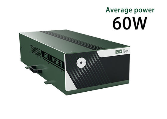 532nm Single Mode Picosecond Laser Green 60 Watt Fiber Laser