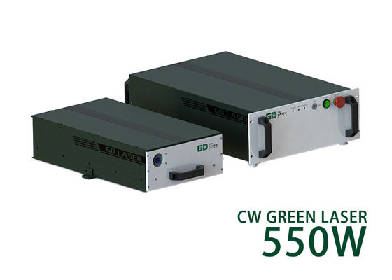 Nanosecond continuous wave fiber laser 550W Single Mode