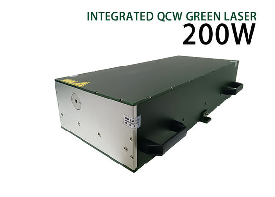 Integrated Design 200W QCW Green Fiber Laser for High Precision Processing