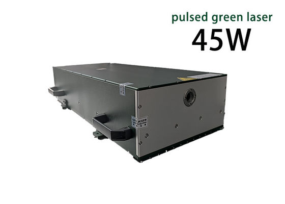 45W Nanosecond Pulsed Green Fiber Laser Single Mode
