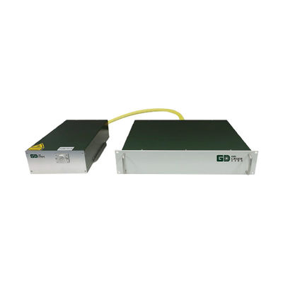 40W 70W النبض الثلاثي النانو ثانية الليزر الأخضر 532nm مصدر ليزر الألياف للتصنيع الكهروضوئي